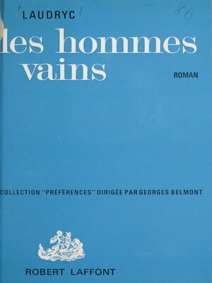 cover image of Les hommes vains